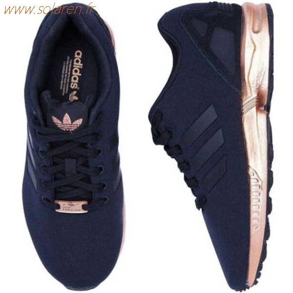 adidas zx flux femme rose gold